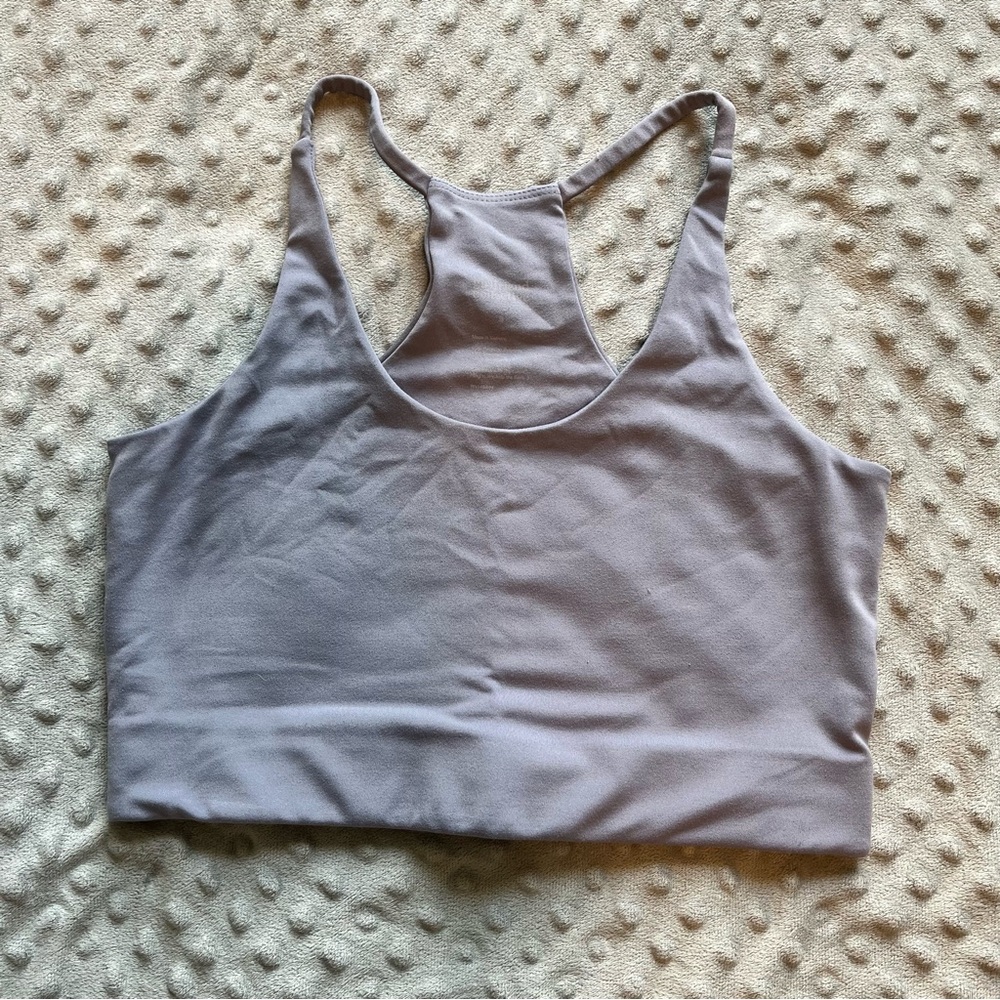 Girlfriend Collective Seaglass Cleo Racerback Sports Bra
